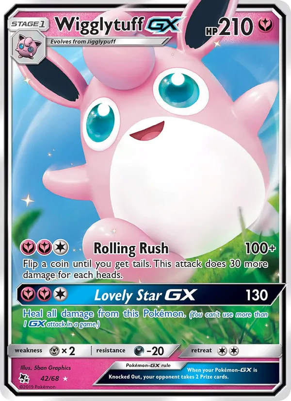Wigglytuff GX (Destino Sfuggente #42/68)