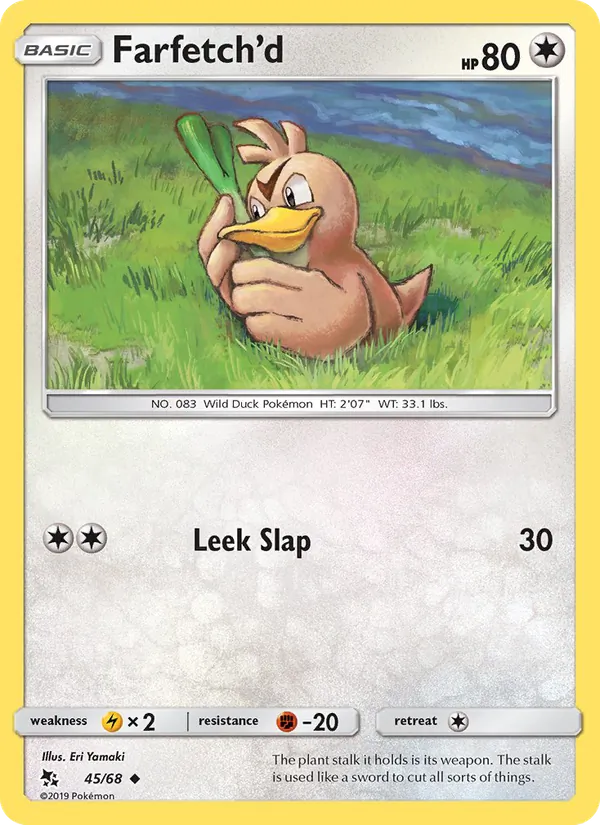 Farfetch’d (Hidden Fates #45/68)