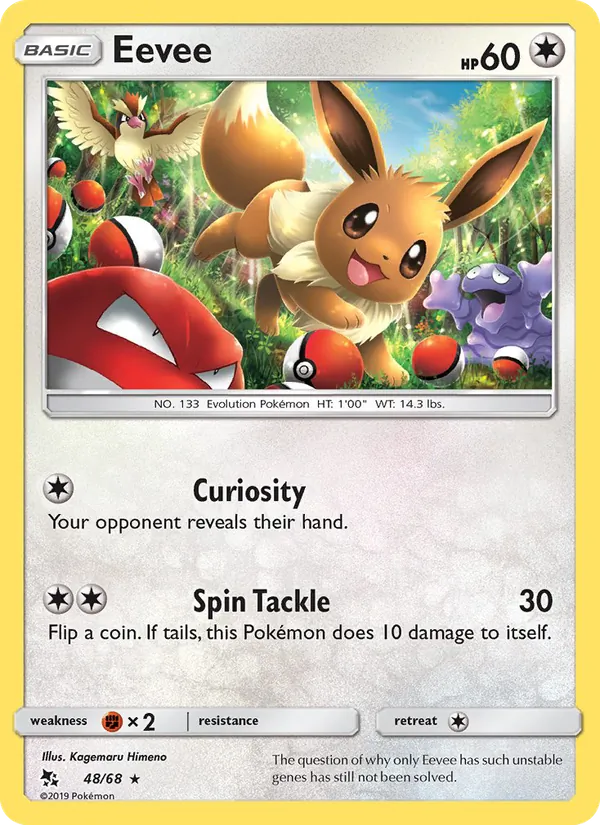 Eevee (Hidden Fates #48/68)