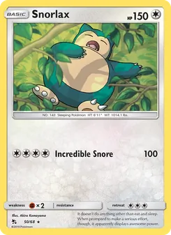 Snorlax (Hidden Fates #50/68)