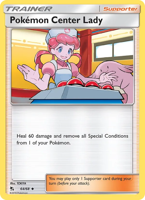 Dame du Centre Pokémon (Destinées Occultes #64/68)