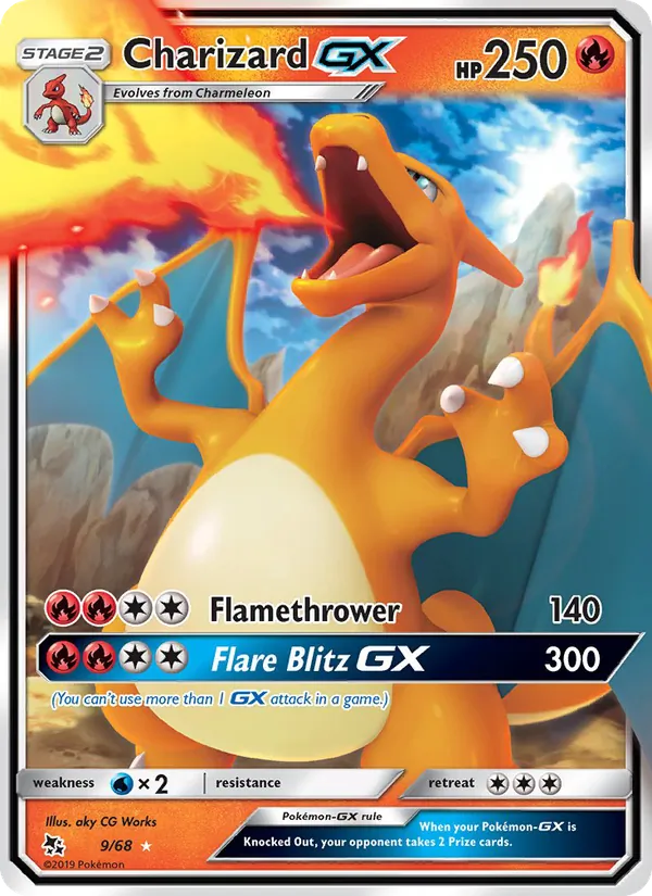 Charizard GX (Hidden Fates #9/68)