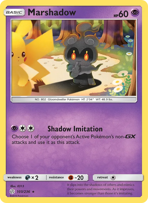 Marshadow (Cosmic Eclipse #103/236)