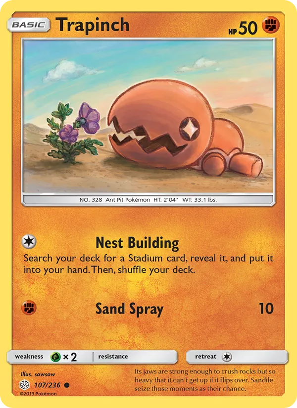 Trapinch (Cosmic Eclipse #107/236)