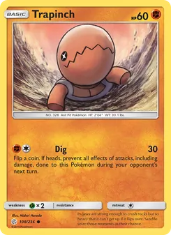 Trapinch (Cosmic Eclipse #108/236)