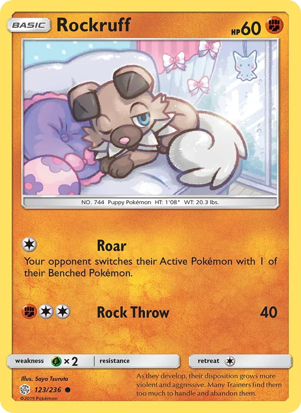Rockruff (Cosmic Eclipse #123/236)