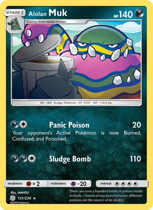 Alolan Muk (Cosmic Eclipse #131/236)