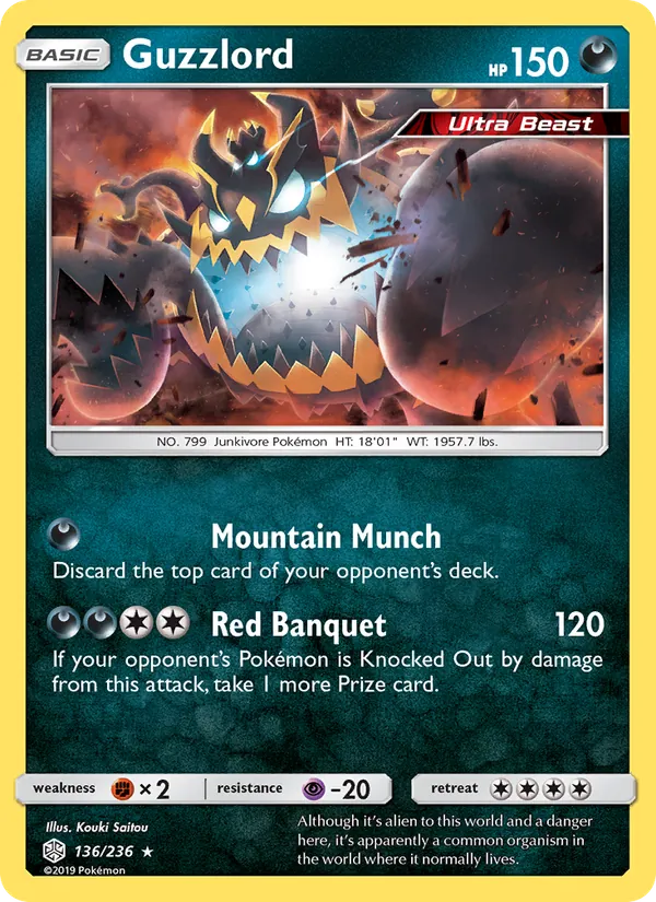 Guzzlord (Cosmic Eclipse #136/236)