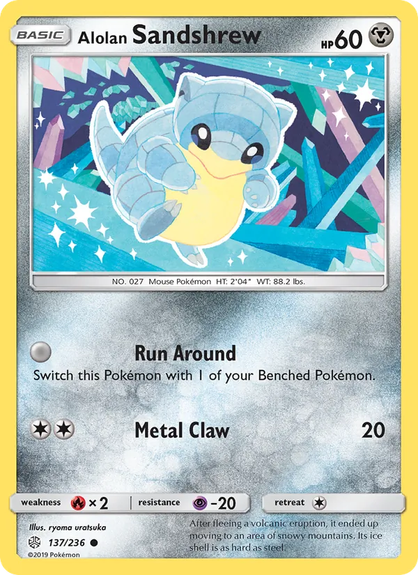 Alolan Sandshrew (Cosmic Eclipse #137/236)