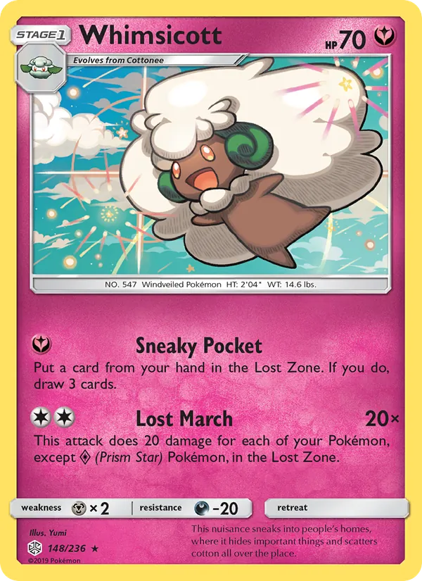 Whimsicott (Cosmic Eclipse #148/236)