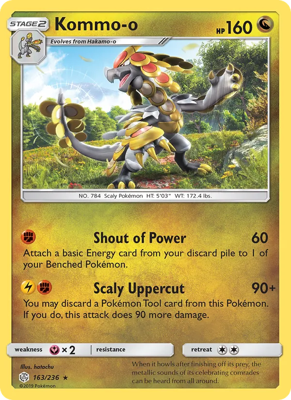 Kommo-o (Cosmic Eclipse #163/236)