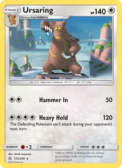 Ursaring (Cosmic Eclipse #172/236)