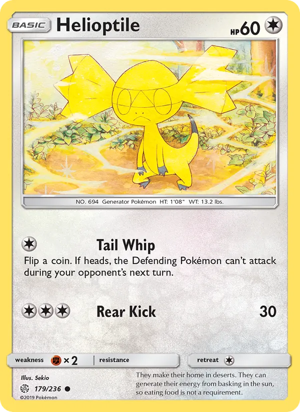 Helioptile (Cosmic Eclipse #179/236)