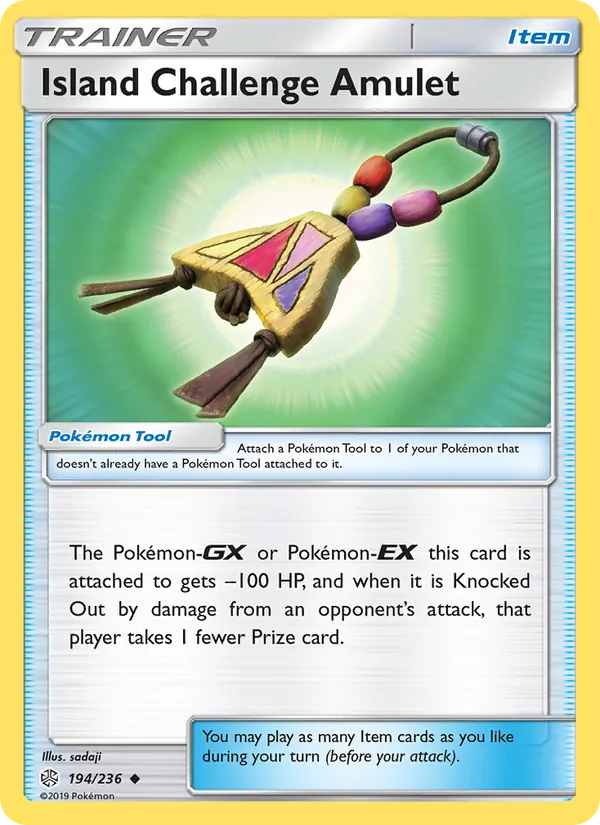 Island Challenge Amulet (Cosmic Eclipse #194/236)