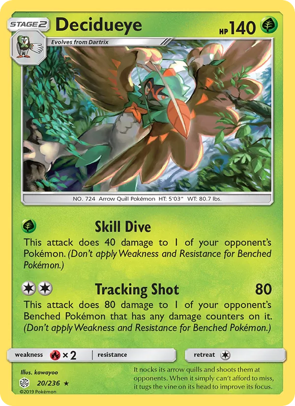 Decidueye (Cosmic Eclipse #20/236)