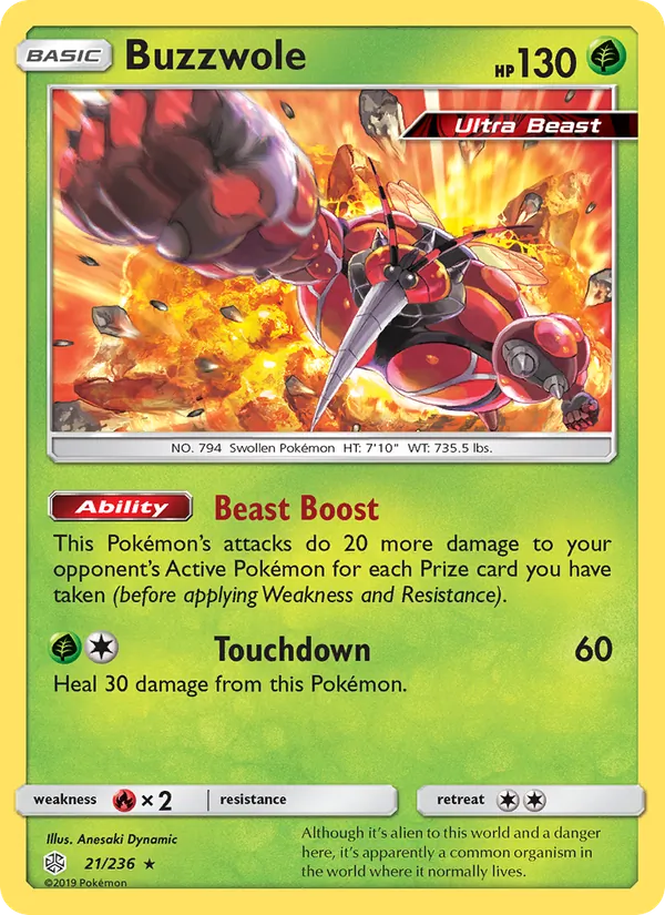 Buzzwole (Cosmic Eclipse #21/236)