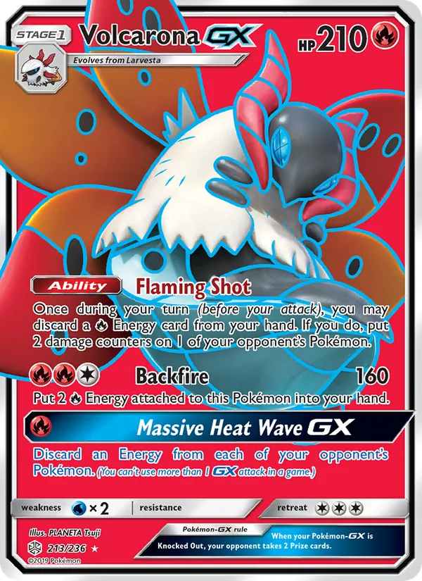 Volcarona GX (Cosmic Eclipse #213/236)