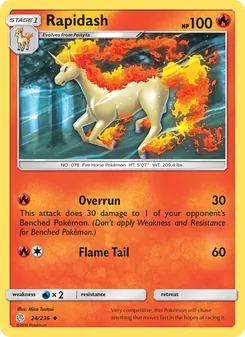 Rapidash (Cosmic Eclipse #24/236)
