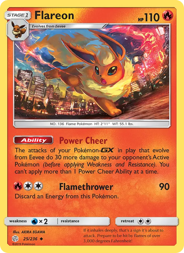 Flareon (Cosmic Eclipse #25/236)