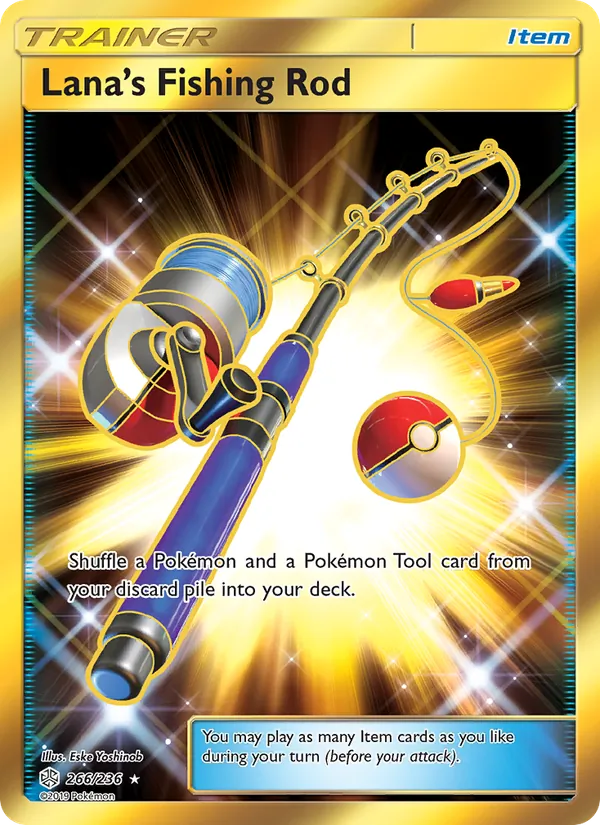 Lana’s Fishing Rod (Cosmic Eclipse #266/236)
