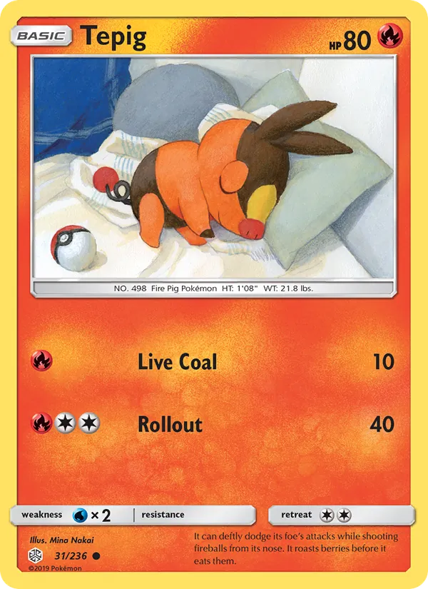 Tepig (Cosmic Eclipse #31/236)