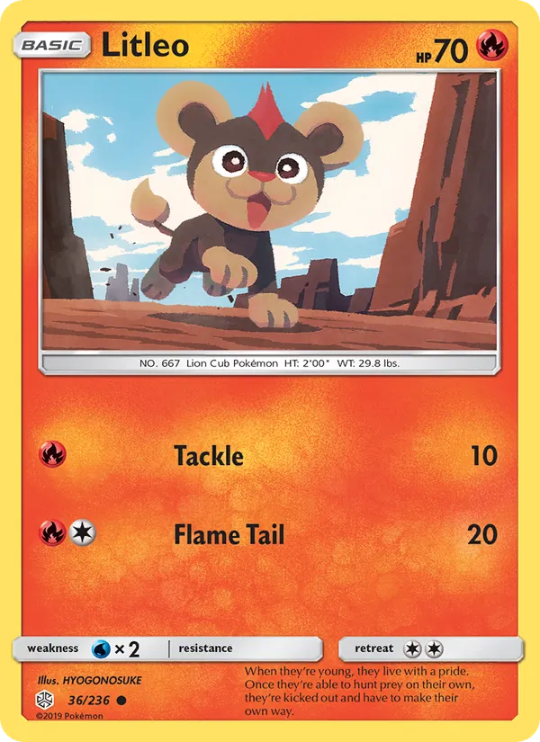 Litleo (Cosmic Eclipse #36/236)