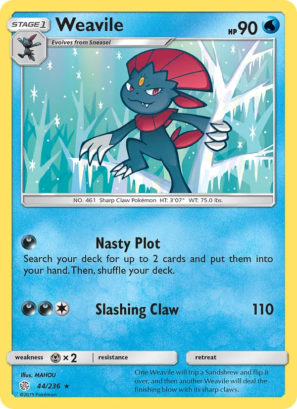 Weavile (Cosmic Eclipse #44/236)
