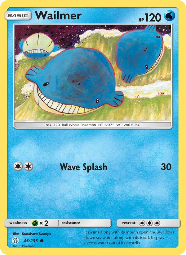 Wailmer (Cosmic Eclipse #45/236)