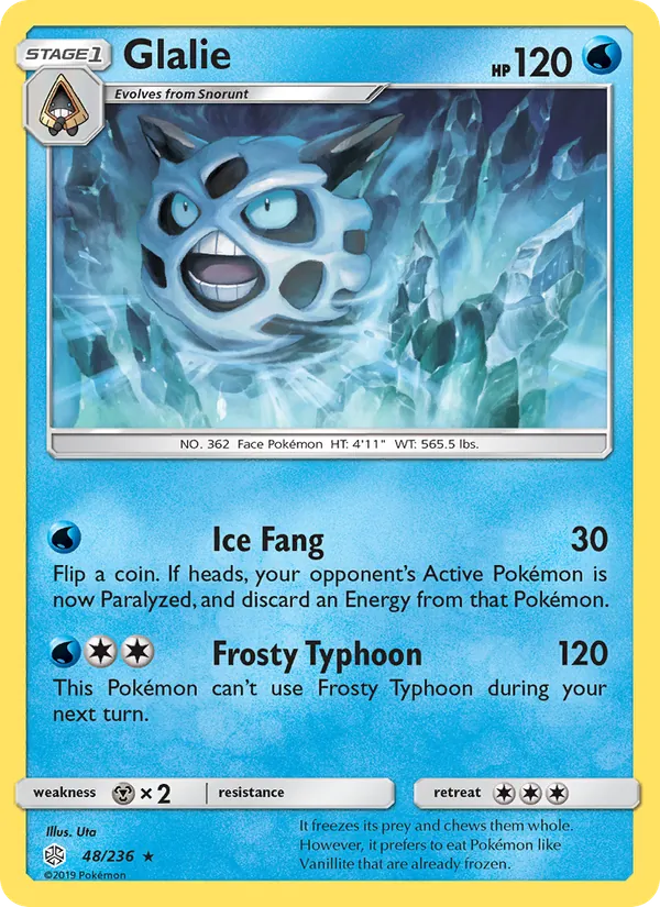 Glalie (Cosmic Eclipse #48/236)