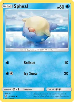 Spheal (Cosmic Eclipse #49/236)