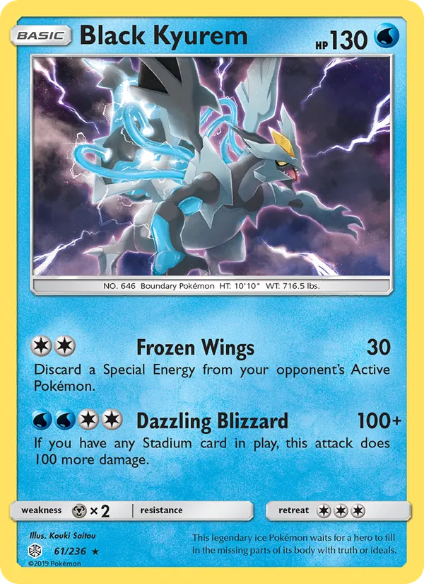 Black Kyurem (Cosmic Eclipse #61/236)