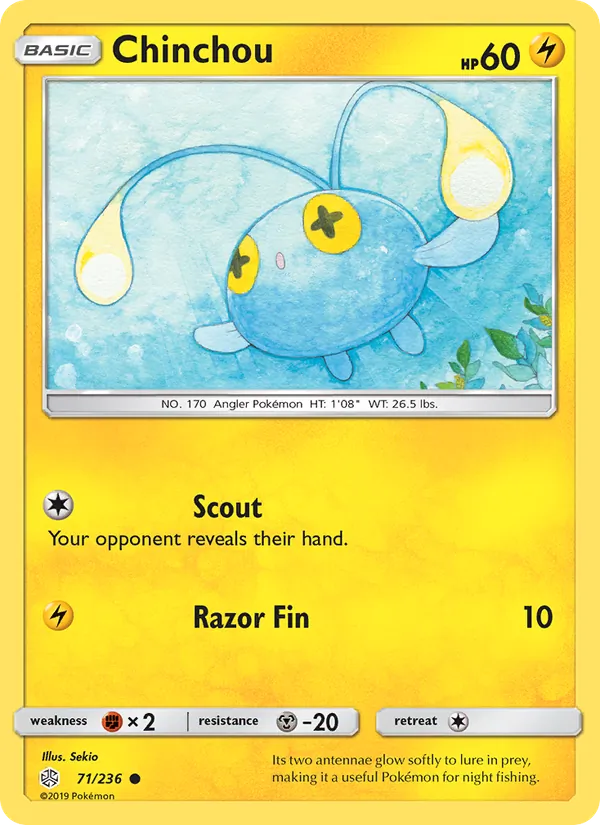 Chinchou (Cosmic Eclipse #71/236)