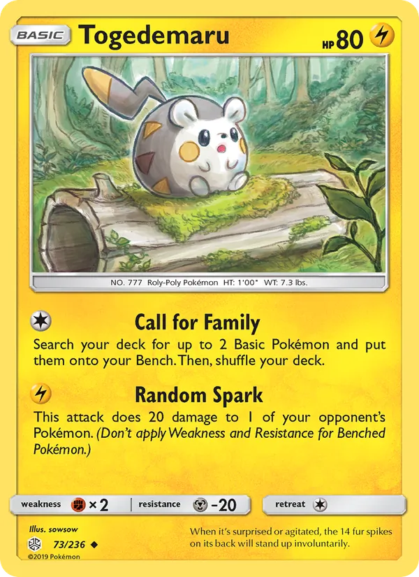 Togedemaru (Cosmic Eclipse #73/236)