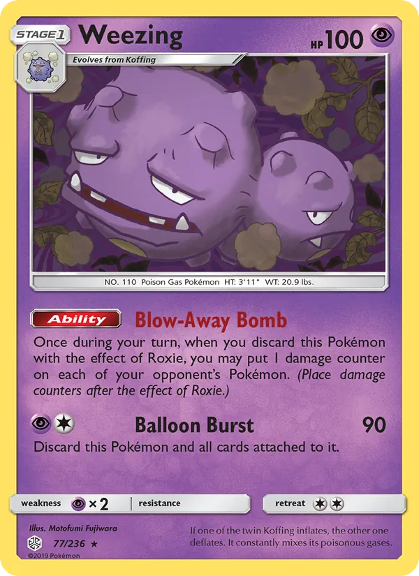Weezing (Cosmic Eclipse #77/236)