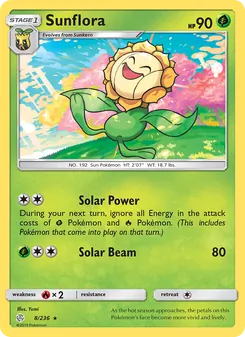 Sunflora (Cosmic Eclipse #8/236)