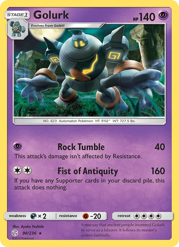 Golurk (Cosmic Eclipse #90/236)