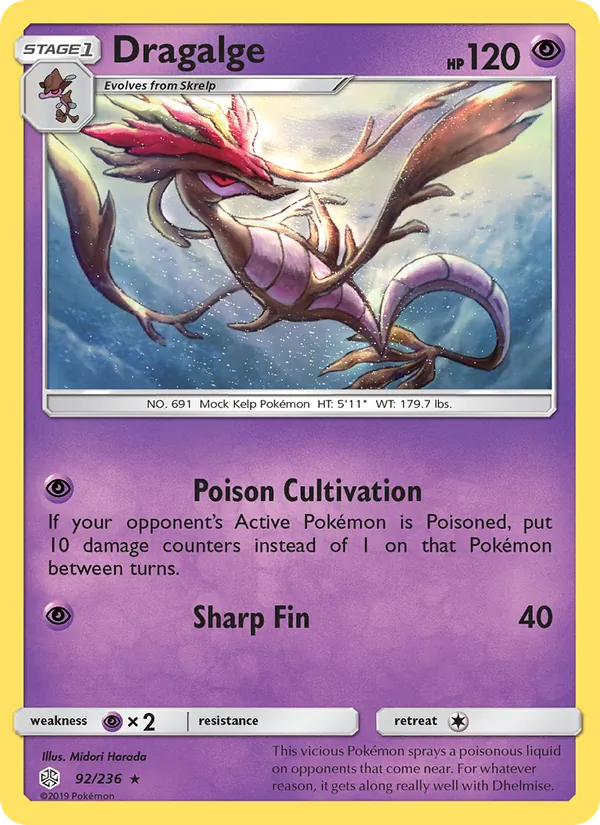 Dragalge (Cosmic Eclipse #92/236)
