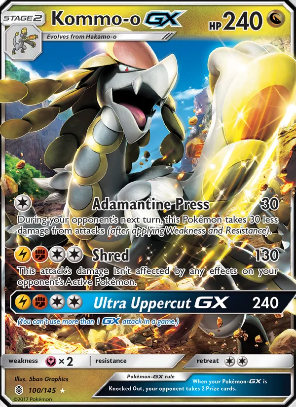Kommo-o GX (Guardians Rising #100/145)