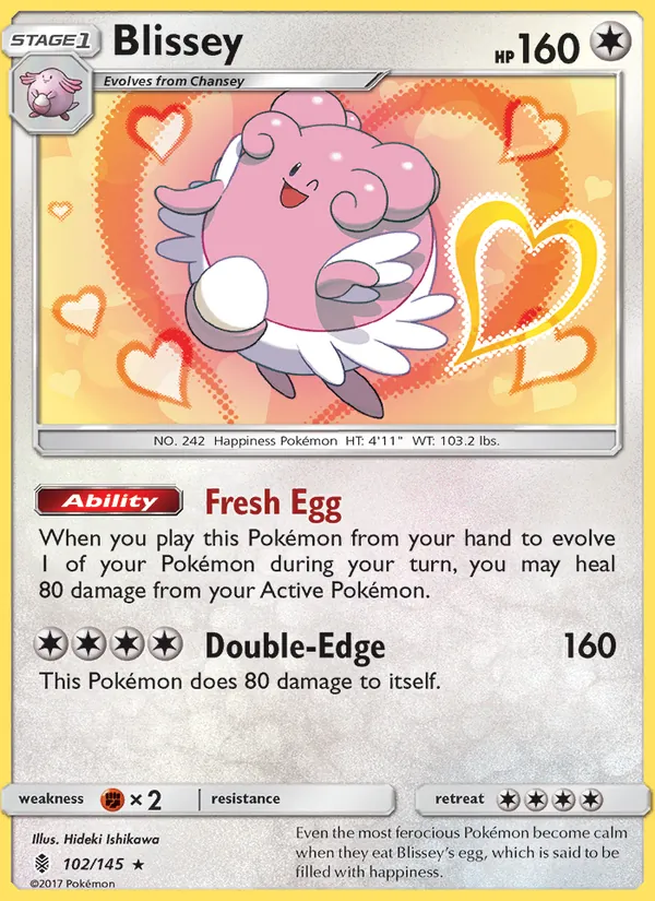 Blissey (Guardians Rising #102/145)