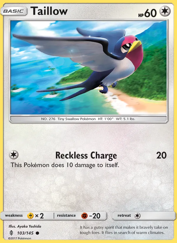Taillow (Guardians Rising #103/145)