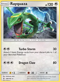 Rayquaza (Guardians Rising #106/145)