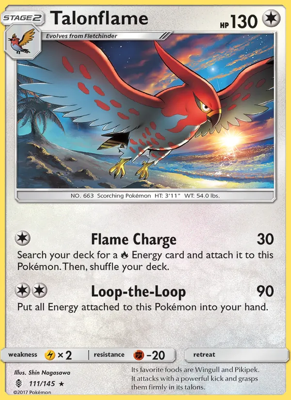 Talonflame (Guardians Rising #111/145)