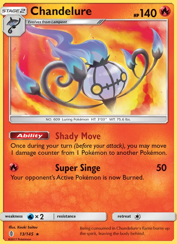 Chandelure (Guardians Rising #13/145)