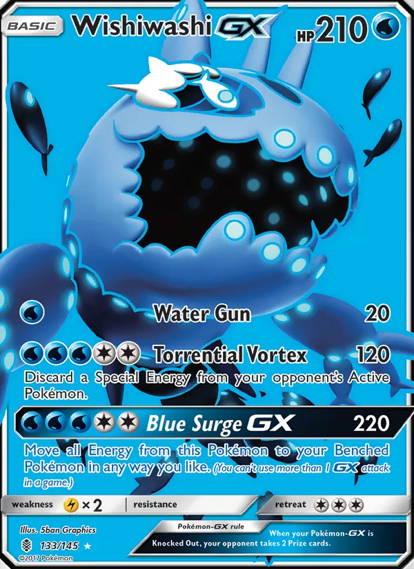 Wishiwashi GX (Guardians Rising #133/145)