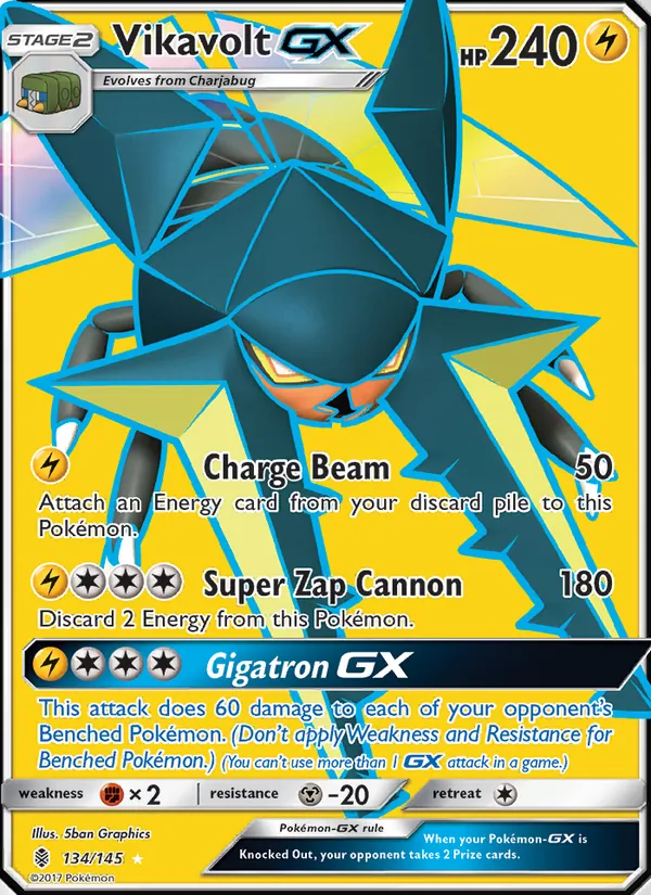 Vikavolt GX (Guardians Rising #134/145)