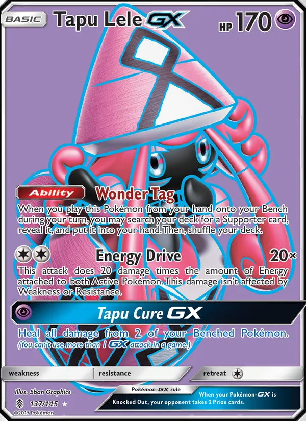Tapu Lele GX (Guardians Rising #137/145)