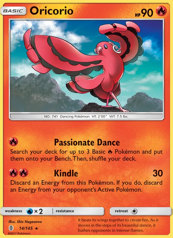 Oricorio (Guardians Rising #14/145)