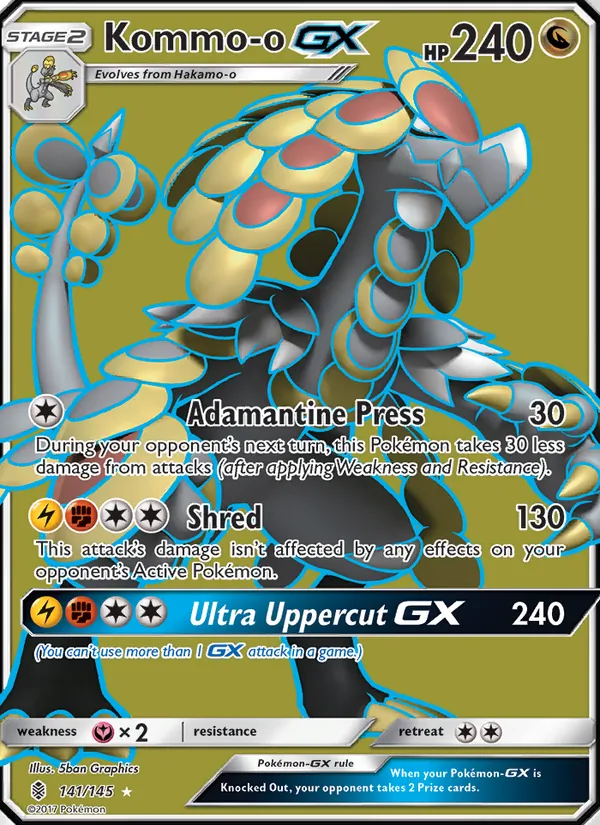 Kommo-o GX (Guardians Rising #141/145)