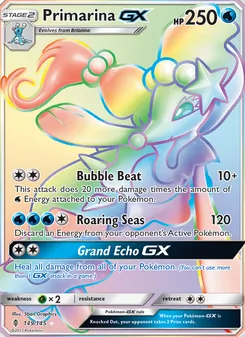 Primarina GX (Guardians Rising #149/145)