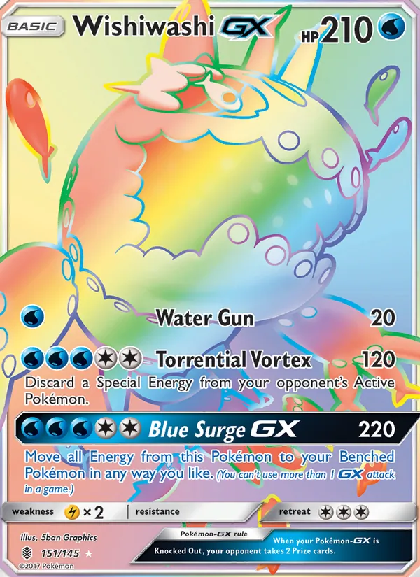 Wishiwashi GX (Guardians Rising #151/145)